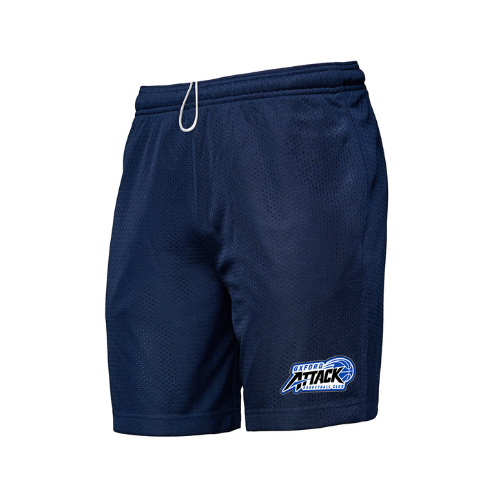 OXFORD ATTACK EMBLEM ATHLETIC MESH SHORTS (UNISEX)