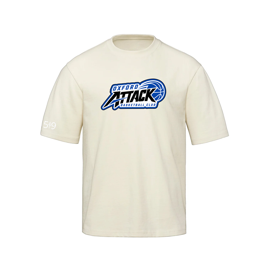 OXFORD ATTACK OVERSIZED TEE (UNISEX)
