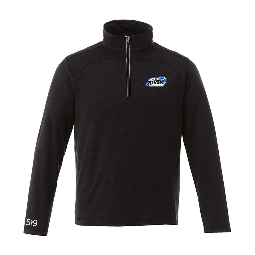 OXFORD ATTACK EMBROIDERED PREMIUM ATHLETIC 1/4 ZIP (MENS)