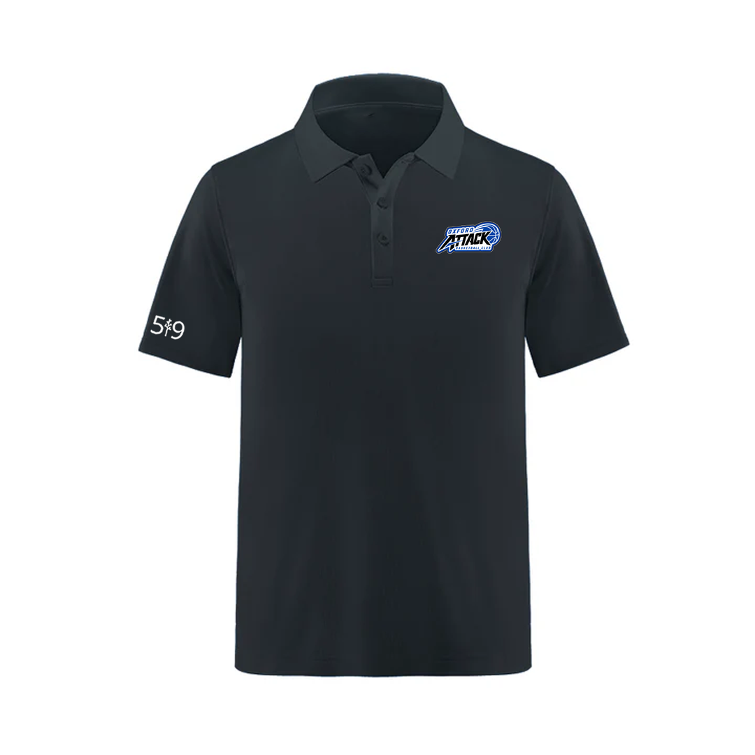 OXFORD ATTACK EMBROIDERED PIQUE POLO (MENS)