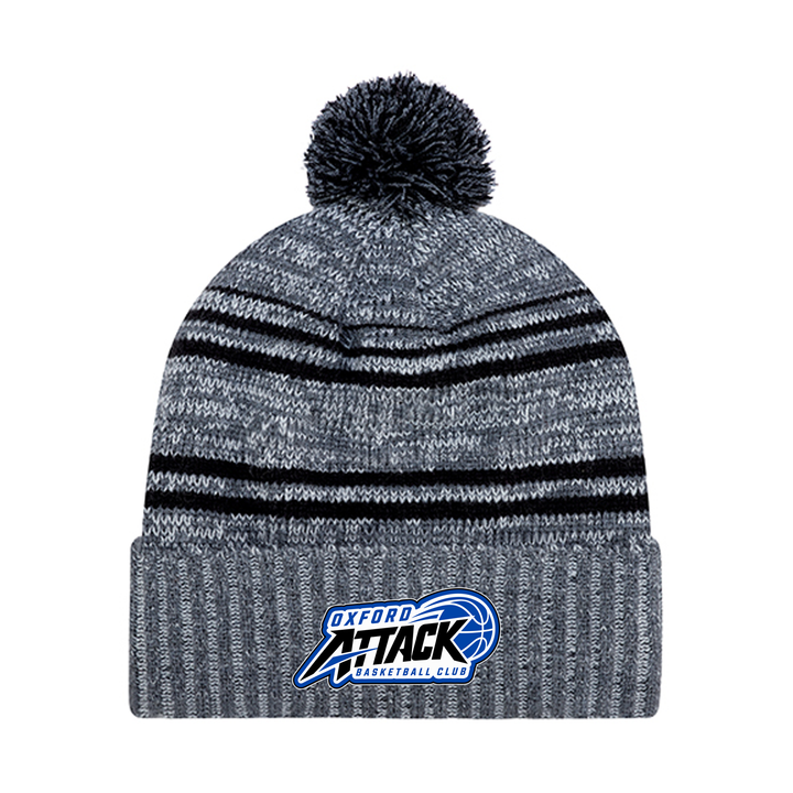 OXFORD ATTACK EMBROIDERED POM-POM TOQUE