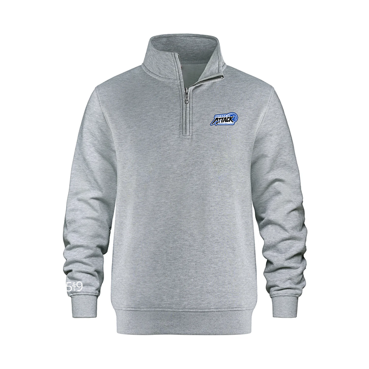 OXFORD ATTACK EMBROIDERED 1/4 ZIP (UNISEX)
