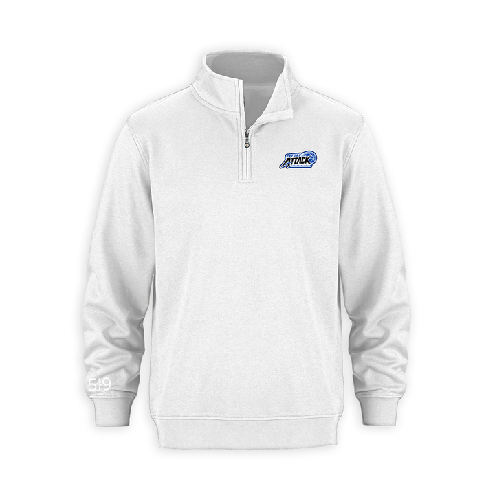 OXFORD ATTACK EMBROIDERED 1/4 ZIP (UNISEX)