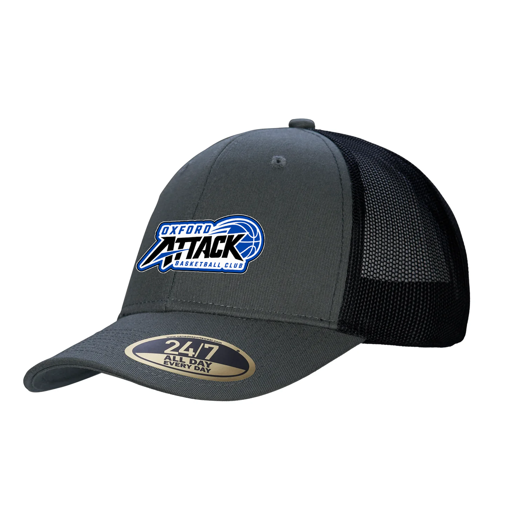 OXFORD ATTACK EMBROIDERED TRUCKER CAP