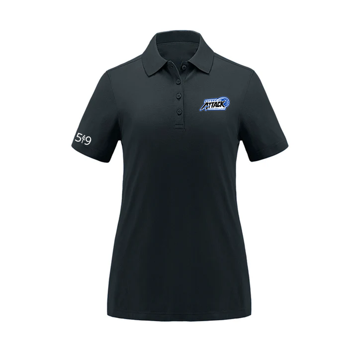 OXFORD ATTACK EMBROIDERED PIQUE POLO (WOMENS)