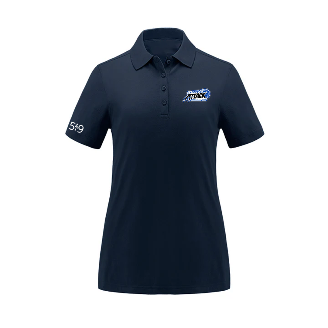 OXFORD ATTACK EMBROIDERED PIQUE POLO (WOMENS)