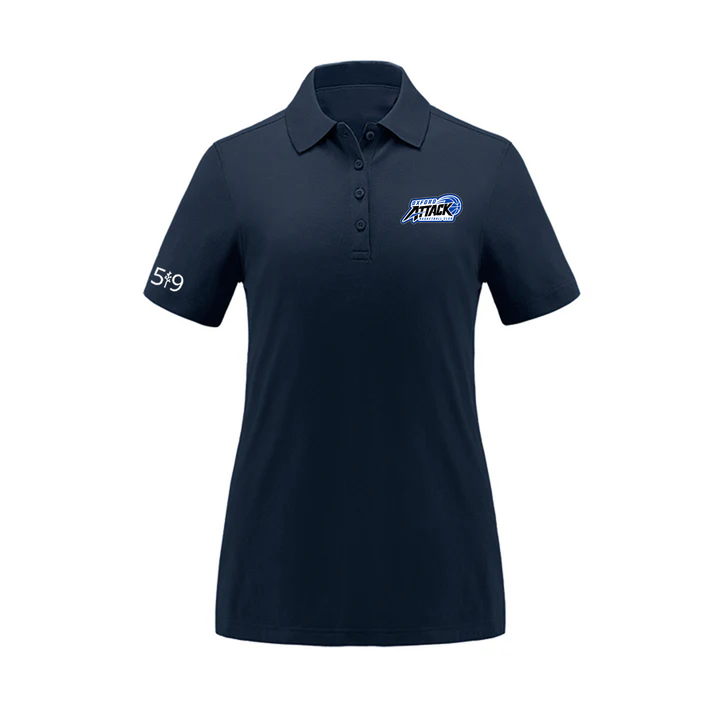 OXFORD ATTACK EMBROIDERED PIQUE POLO (WOMENS)