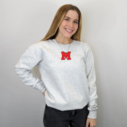 MEDWAY COWBOYS EMBROIDERED "M" CREWNECK (UNISEX)