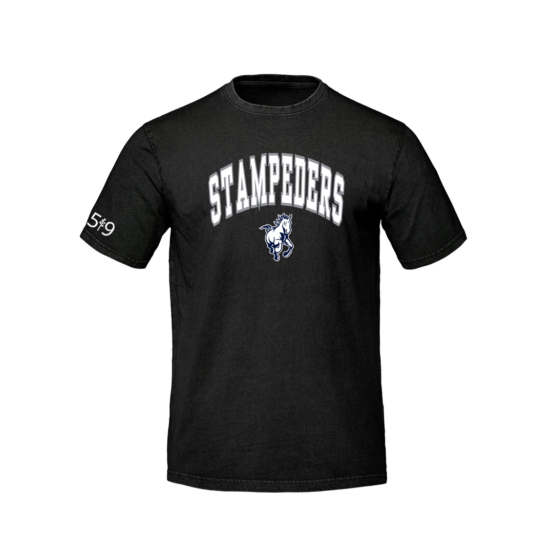STAMPEDERS VARSITY RETRO TEE (UNISEX)