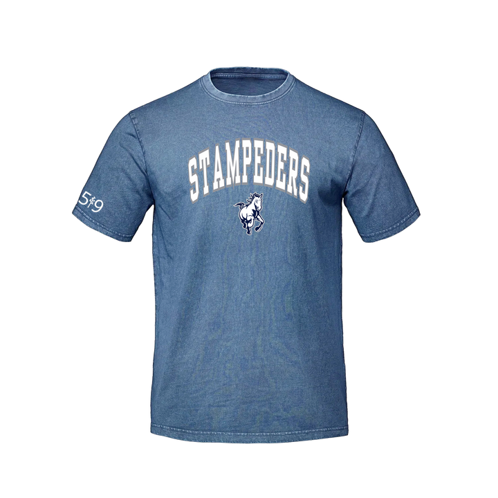 STAMPEDERS VARSITY RETRO TEE (UNISEX)