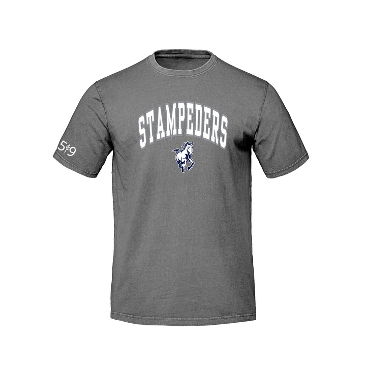 STAMPEDERS VARSITY RETRO TEE (UNISEX)