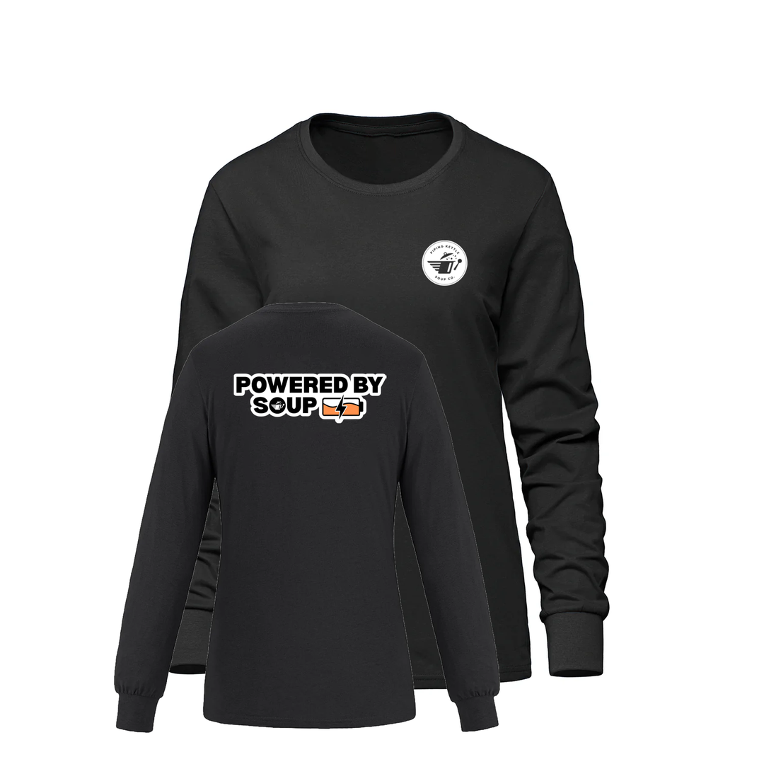 POWERED BY SOUP LONG SLEEVE (WOMENS)