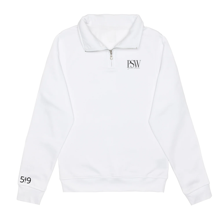 PSW EMBROIDERED 1/4 ZIP (UNISEX)