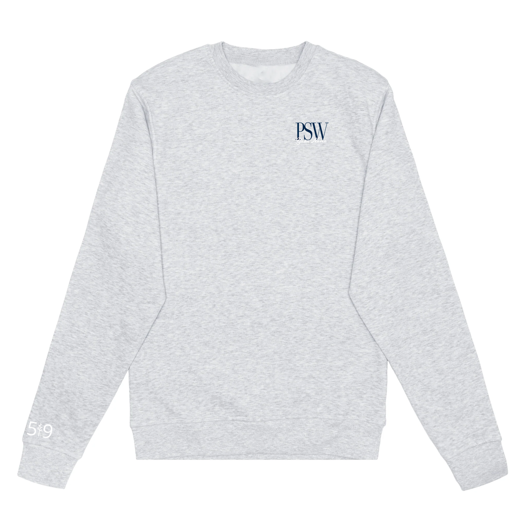 PSW EMBROIDERED CREW (UNISEX)