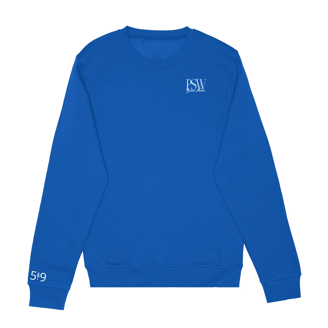 PSW EMBROIDERED CREW (UNISEX)