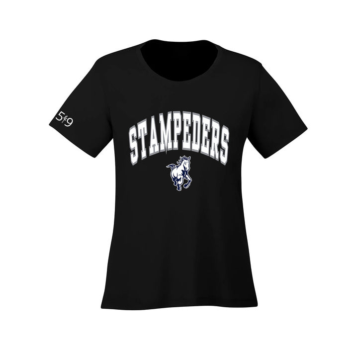 STAMPEDERS VARSITY ATHLETIC TEE (WOMENS)
