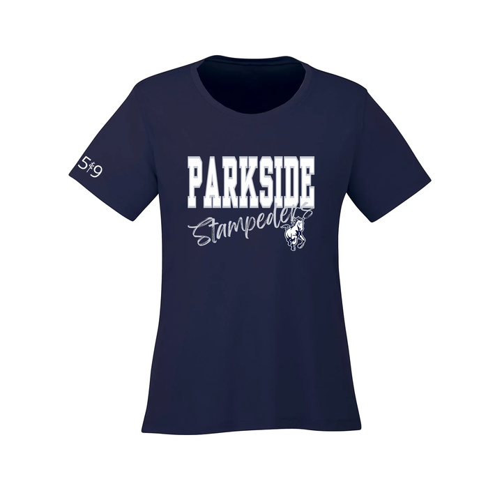 STAMPEDERS SIGNATURE ATHLETIC TEE (WOMENS)
