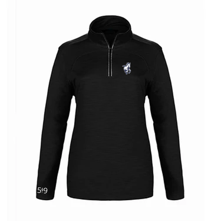 PARKSIDE EMBROIDERED PREMIUM ATHLETIC 1/4 ZIP (WOMENS)