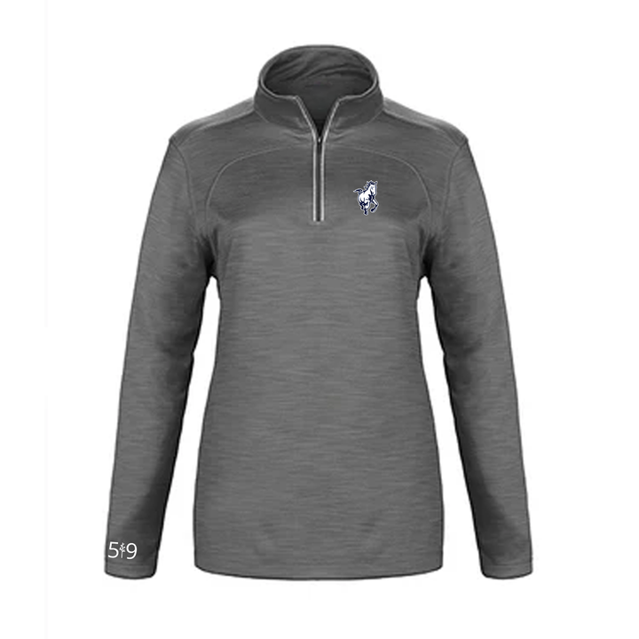 PARKSIDE EMBROIDERED PREMIUM ATHLETIC 1/4 ZIP (WOMENS)