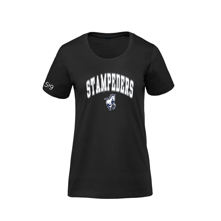 STAMPEDERS VARSITY PREMIUM TEE (WOMENS)
