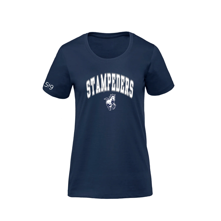 STAMPEDERS VARSITY PREMIUM TEE (WOMENS)