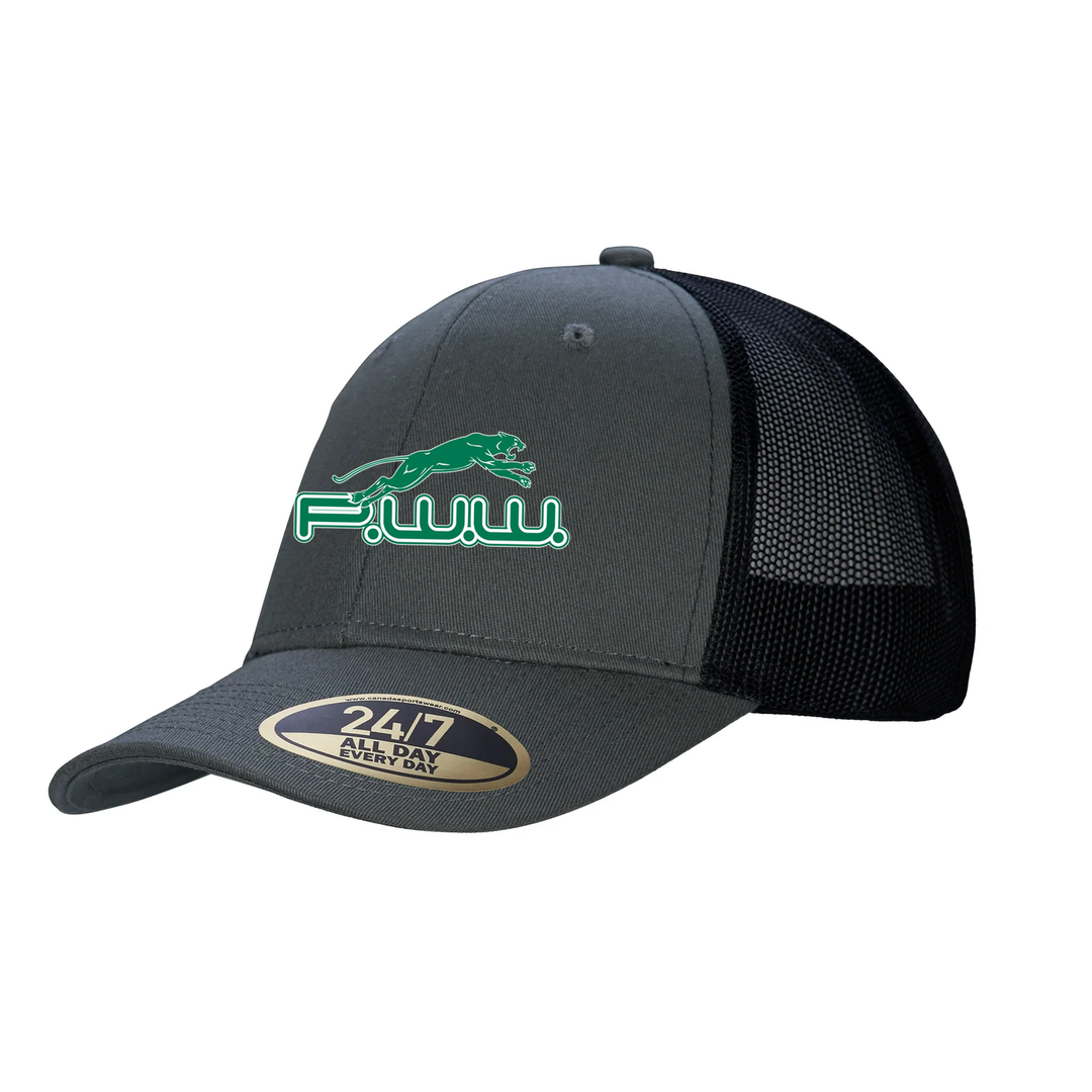 PWW EMBROIDERED TRUCKER CAP