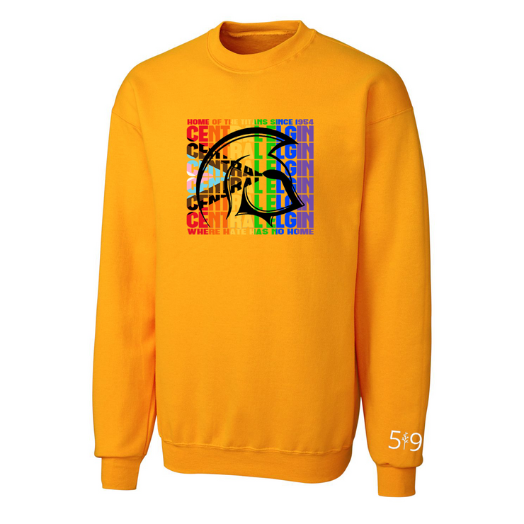 CENTRAL ELGIN PRIDE CREW (UNISEX)