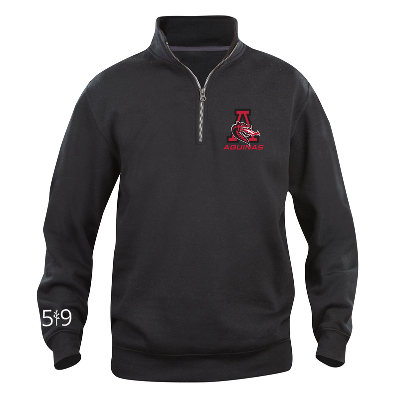 AQUINAS DRAGON 1/4 ZIP (UNISEX)