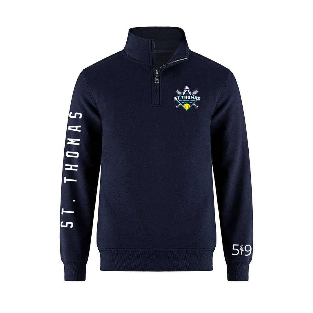 COED ST. THOMAS SLO PITCH 1/4 ZIP (UNISEX)