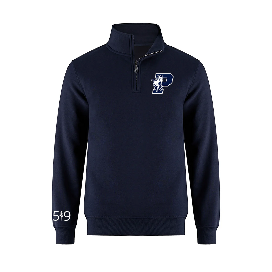 PARKSIDE "P" 1/4 ZIP (UNISEX)