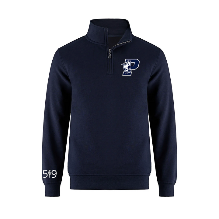 PARKSIDE "P" 1/4 ZIP (UNISEX)