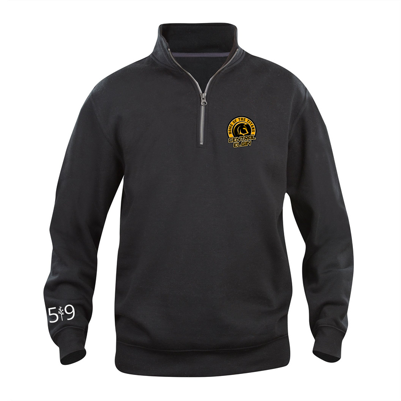 CENTRAL ELGIN CENTER COURT 1/4 ZIP (UNISEX)