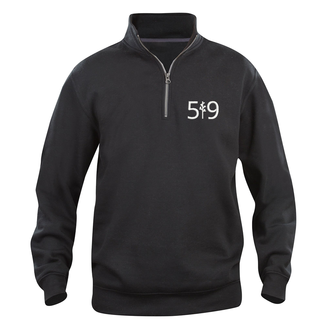 519 EMBROIDERED COMFORT-CORE 1/4 ZIP (UNISEX)