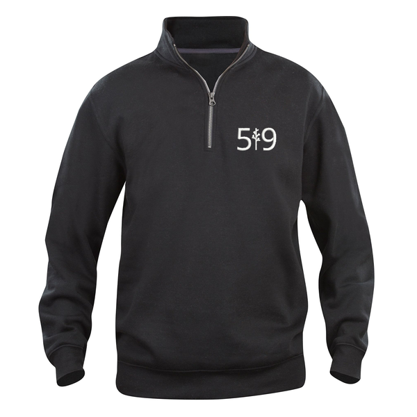 519 CLASSIC EMBROIDERED 1/4 ZIP (UNISEX)