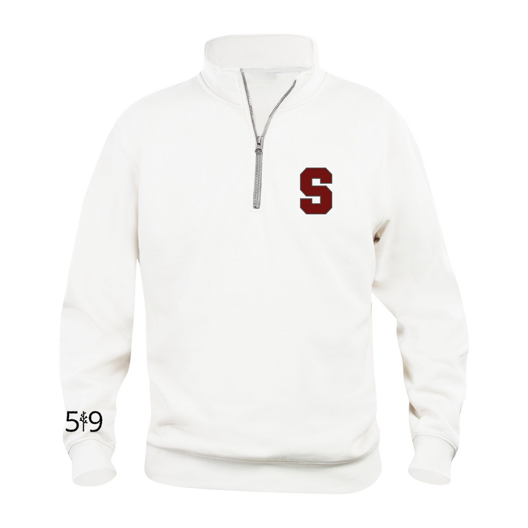SOUTH LIONS "S" EMBROIDERED 1/4 ZIP (UNISEX)