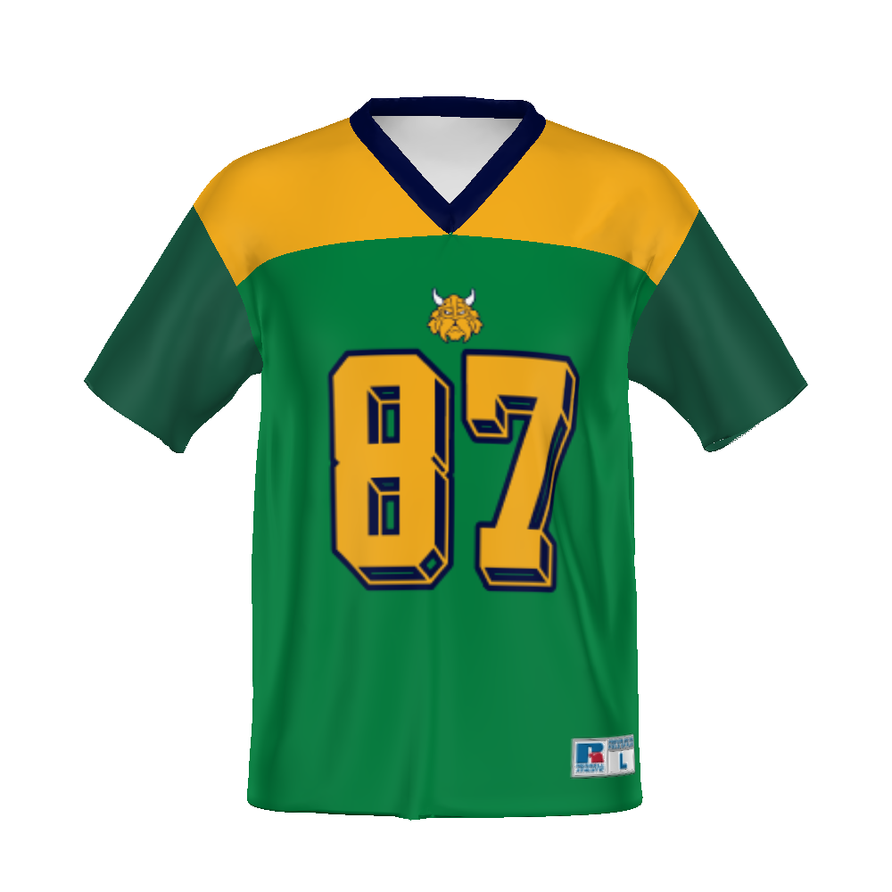 CUSTOMIZABLE YOUTH FLAG FOOTBALL JERSEY #R095ZB