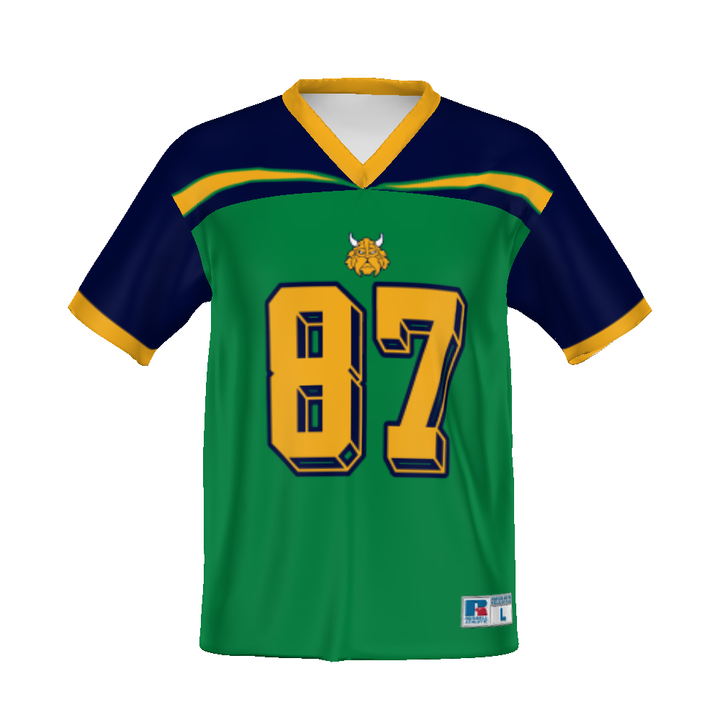 CUSTOMIZABLE YOUTH FLAG FOOTBALL JERSEY #R095ZB