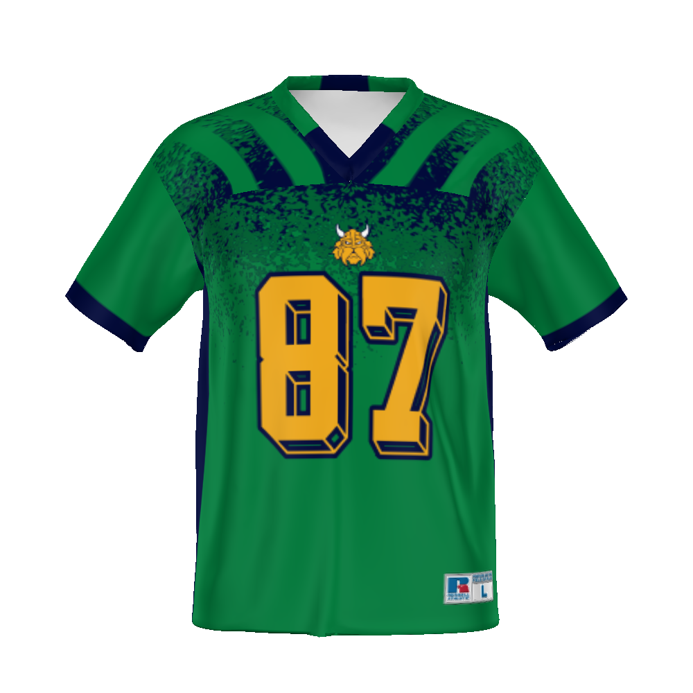 CUSTOMIZABLE YOUTH FLAG FOOTBALL JERSEY #R095ZB