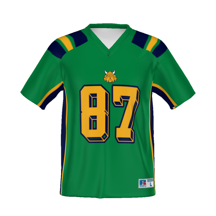 CUSTOMIZABLE YOUTH FLAG FOOTBALL JERSEY #R095ZB