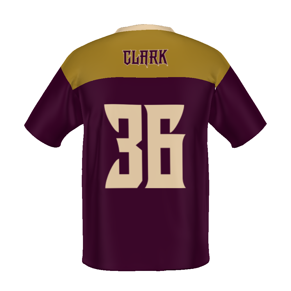 CUSTOMIZABLE FLAG FOOTBALL JERSEY #R095ZM
