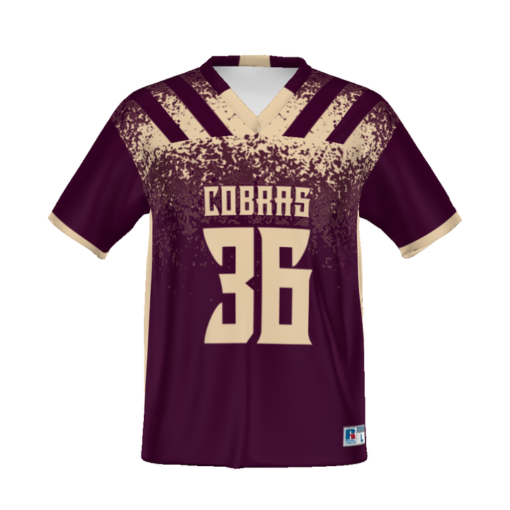 CUSTOMIZABLE FLAG FOOTBALL JERSEY #R095ZM