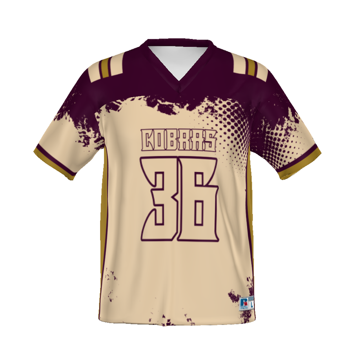 CUSTOMIZABLE FLAG FOOTBALL JERSEY #R095ZM