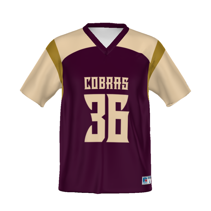 CUSTOMIZABLE FLAG FOOTBALL JERSEY #R095ZM