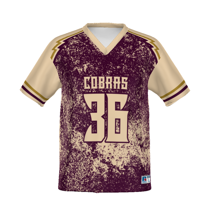 CUSTOMIZABLE FLAG FOOTBALL JERSEY #R095ZM