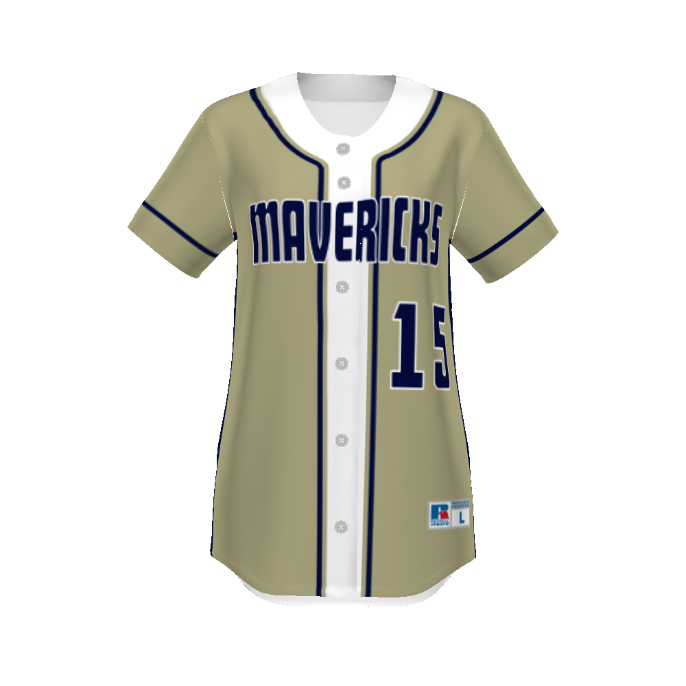 CUSTOMIZABLE GIRLS SOFTBALL JERSEY #R45VTG
