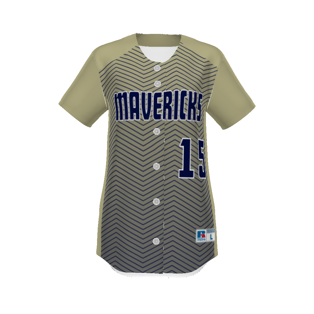 CUSTOMIZABLE GIRLS SOFTBALL JERSEY #R45VTG