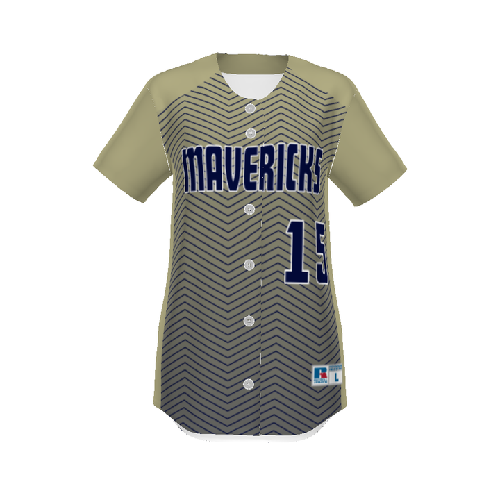 CUSTOMIZABLE GIRLS SOFTBALL JERSEY #R45VTG