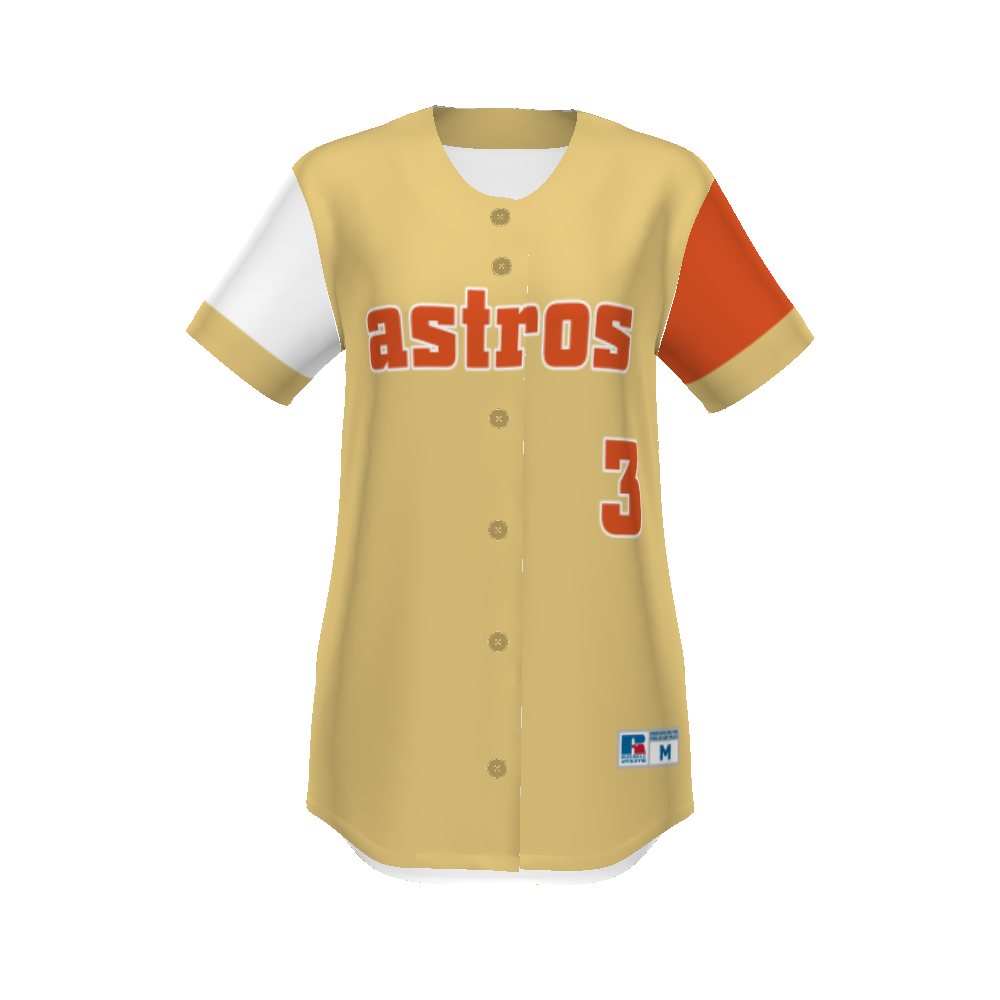 CUSTOMIZABLE LADIES SOFTBALL JERSEY #R45VTX