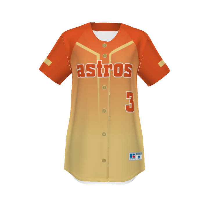 CUSTOMIZABLE LADIES SOFTBALL JERSEY #R45VTX