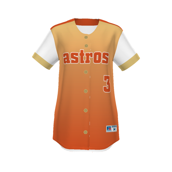 CUSTOMIZABLE LADIES SOFTBALL JERSEY #R45VTX